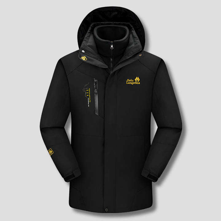 Chaqueta de esquí 3 en 1 funcional, capa invernal