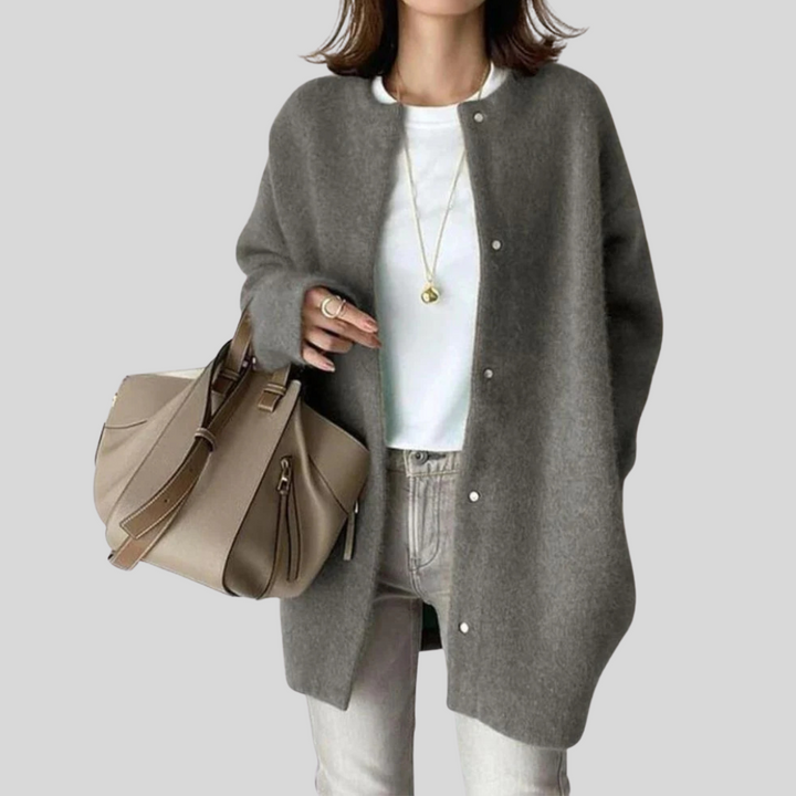 Cardigan elegante – Strato di maglia raffinato