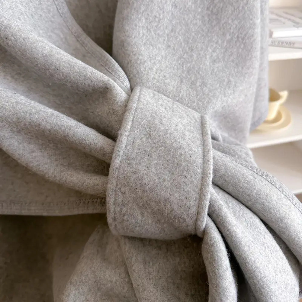 Lussuoso cappotto scialle antivento Poncho