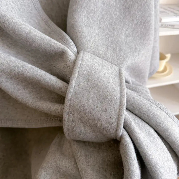 Lussuoso cappotto scialle antivento Poncho
