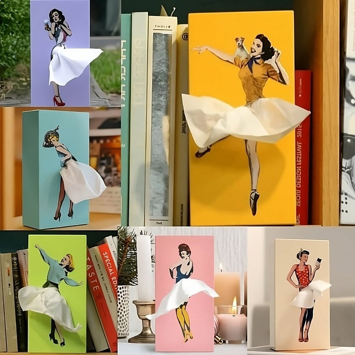 Scatola di fazzoletti Flying Skirt
