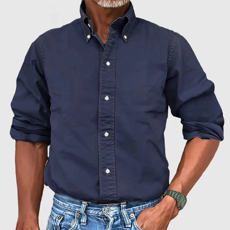 Camicia classica a maniche lunghe da uomo