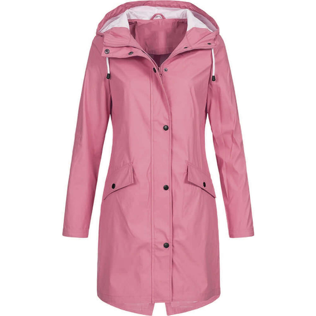 Impermeabile con cappuccio da donna