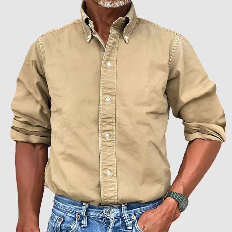 Camicia classica a maniche lunghe da uomo