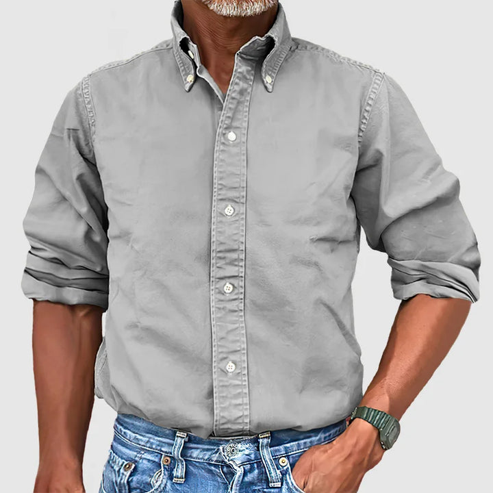 Camicia classica a maniche lunghe da uomo