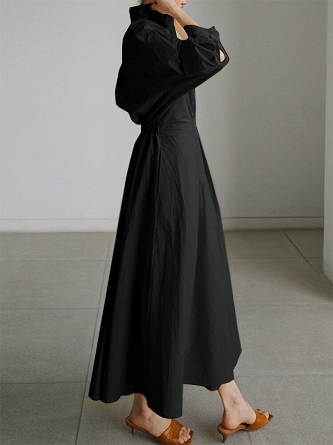 Abito Elegante Lungo da Donna: Raffinatezza e Comfort per Ogni Occasione