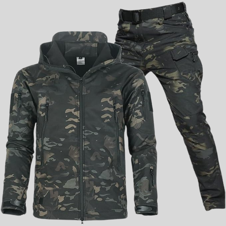 Completo outdoor da uomo – impermeabile e antivento