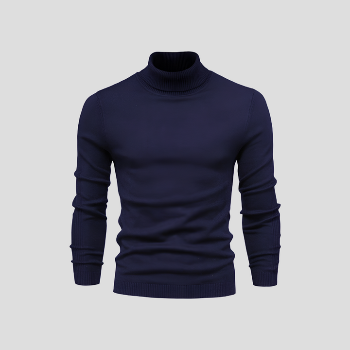 Maglione a collo alto da uomo