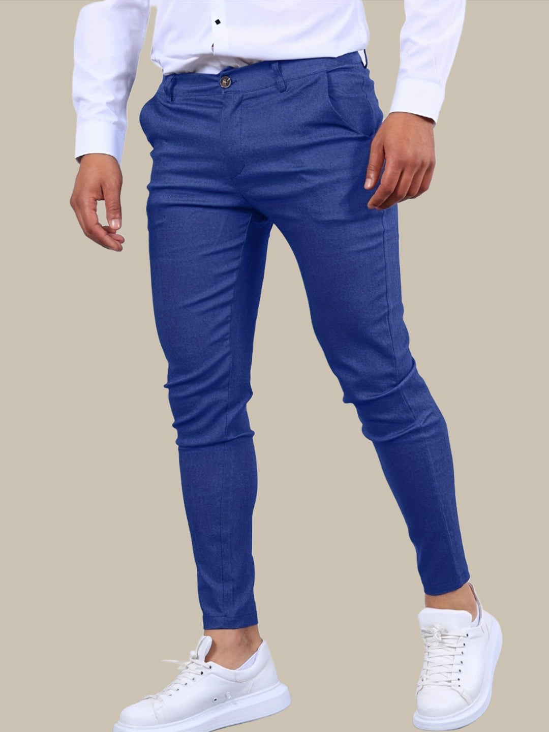 Pantaloni skinny elasticizzati da uomo