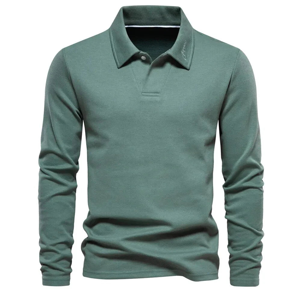 Maglione polo casual da uomo Alonso