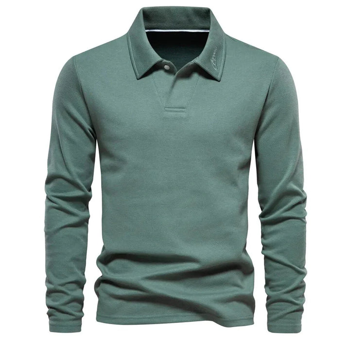 Maglione polo casual da uomo Alonso