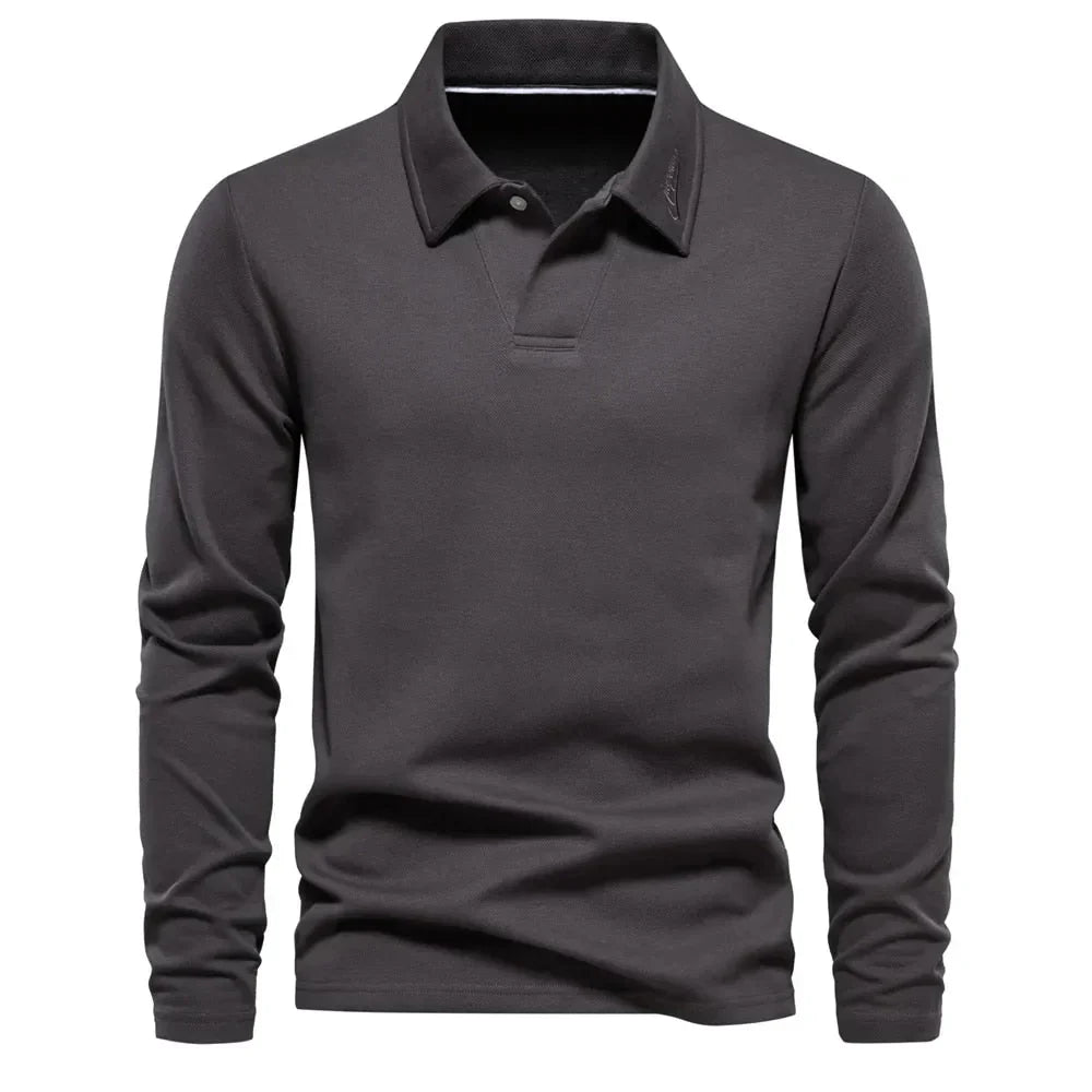 Maglione polo casual da uomo Alonso