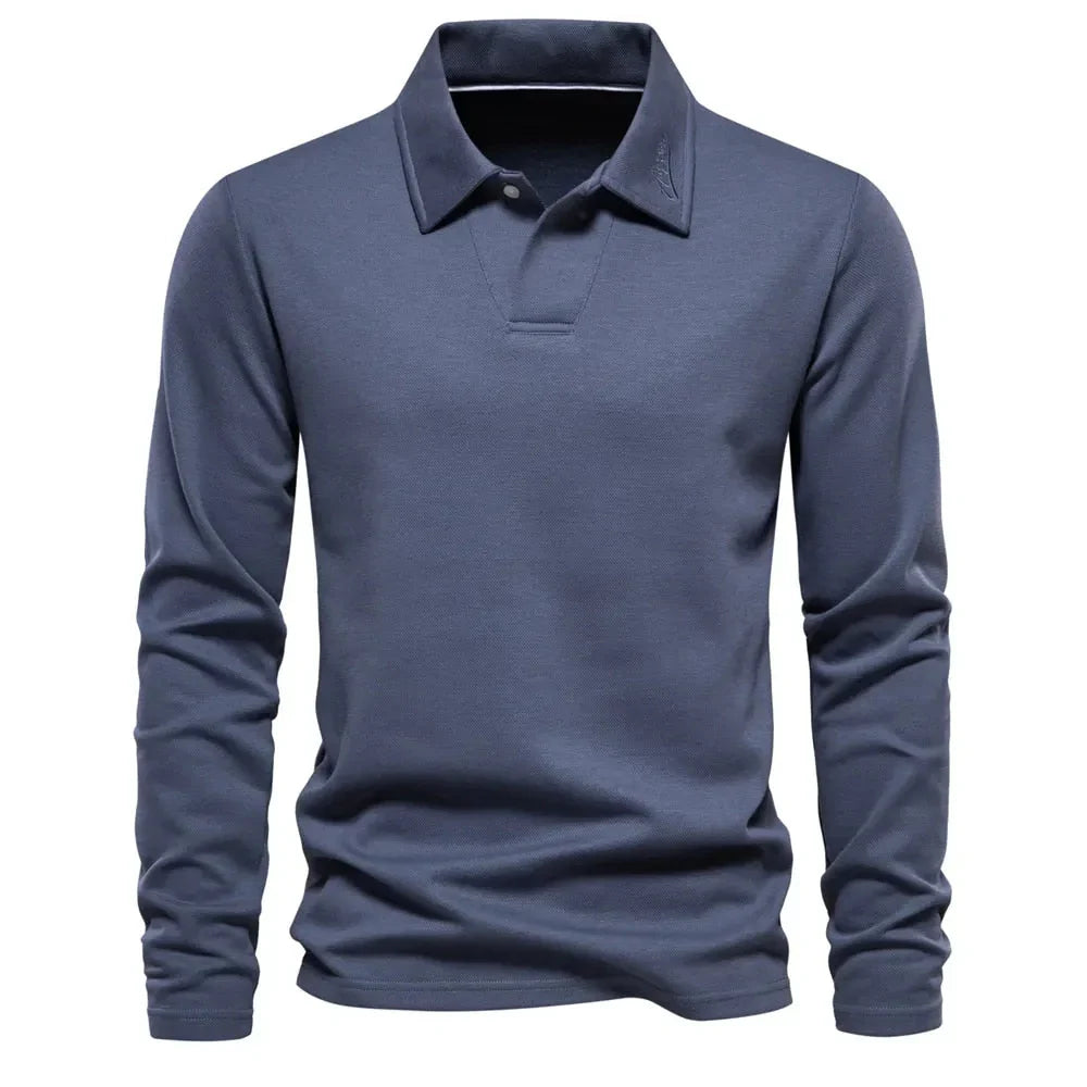 Maglione polo casual da uomo Alonso