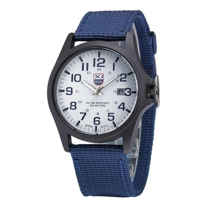 Robusto orologio di stile militare