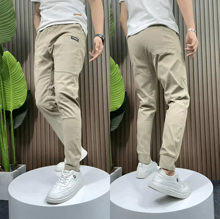 Pantaloni cargo elasticizzati
