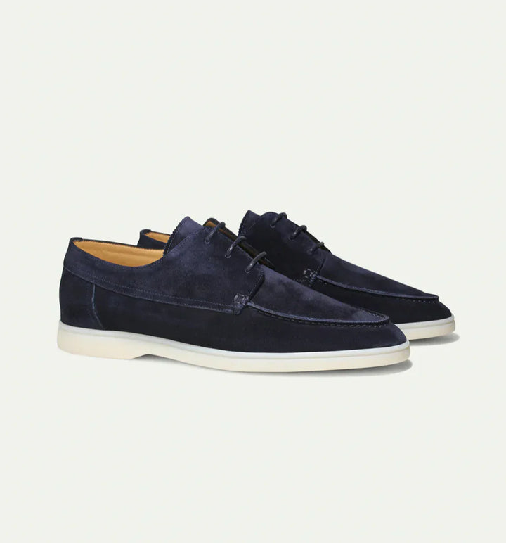 Kyler Elegante mocassino in pelle scamosciata da uomo