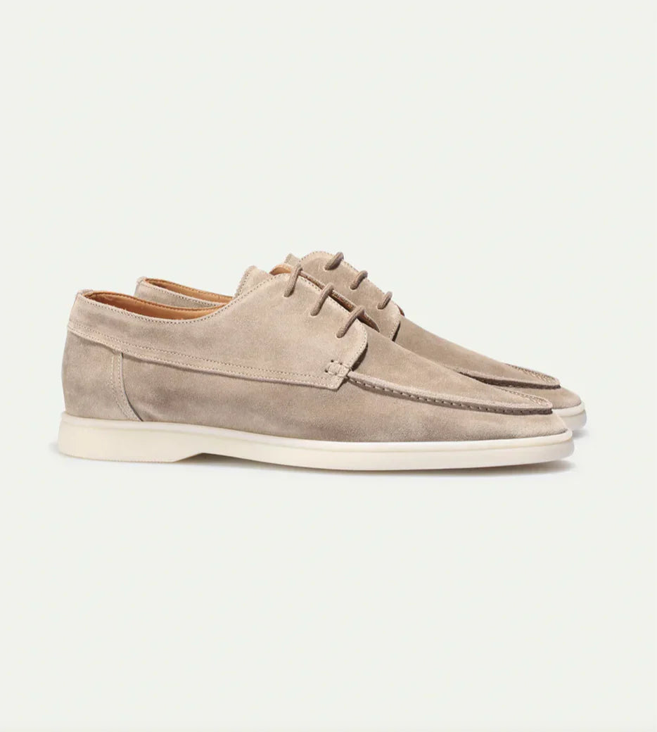 Kyler Elegante mocassino in pelle scamosciata da uomo