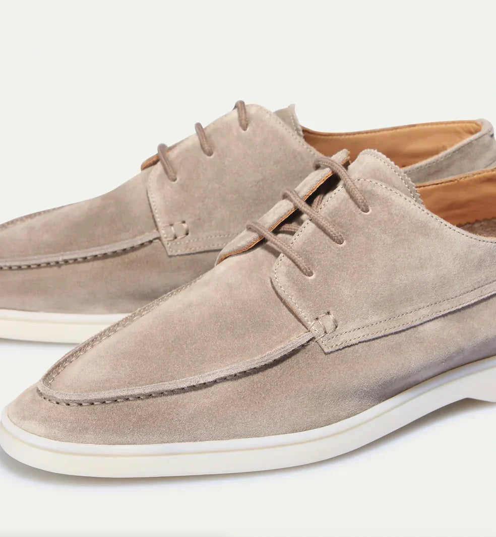 Kyler Elegante mocassino in pelle scamosciata da uomo
