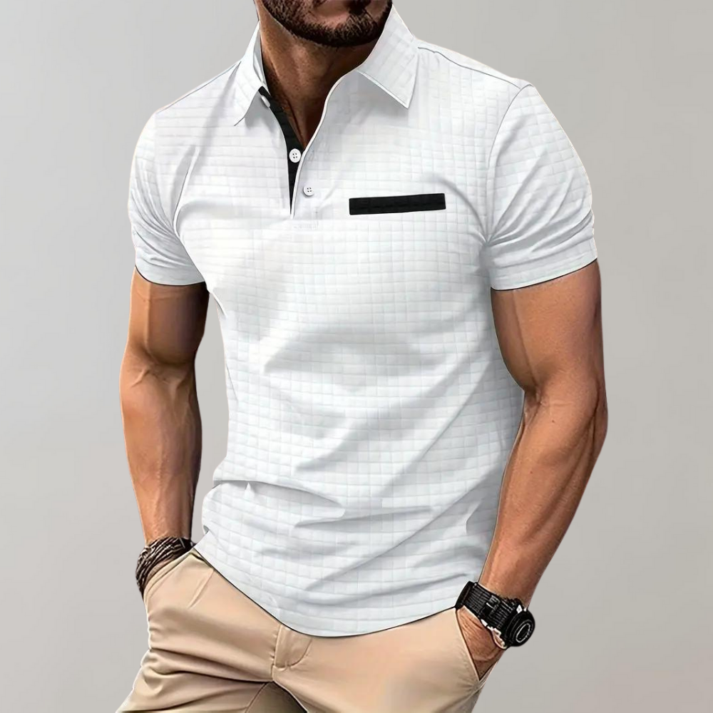 Polo da uomo slim fit