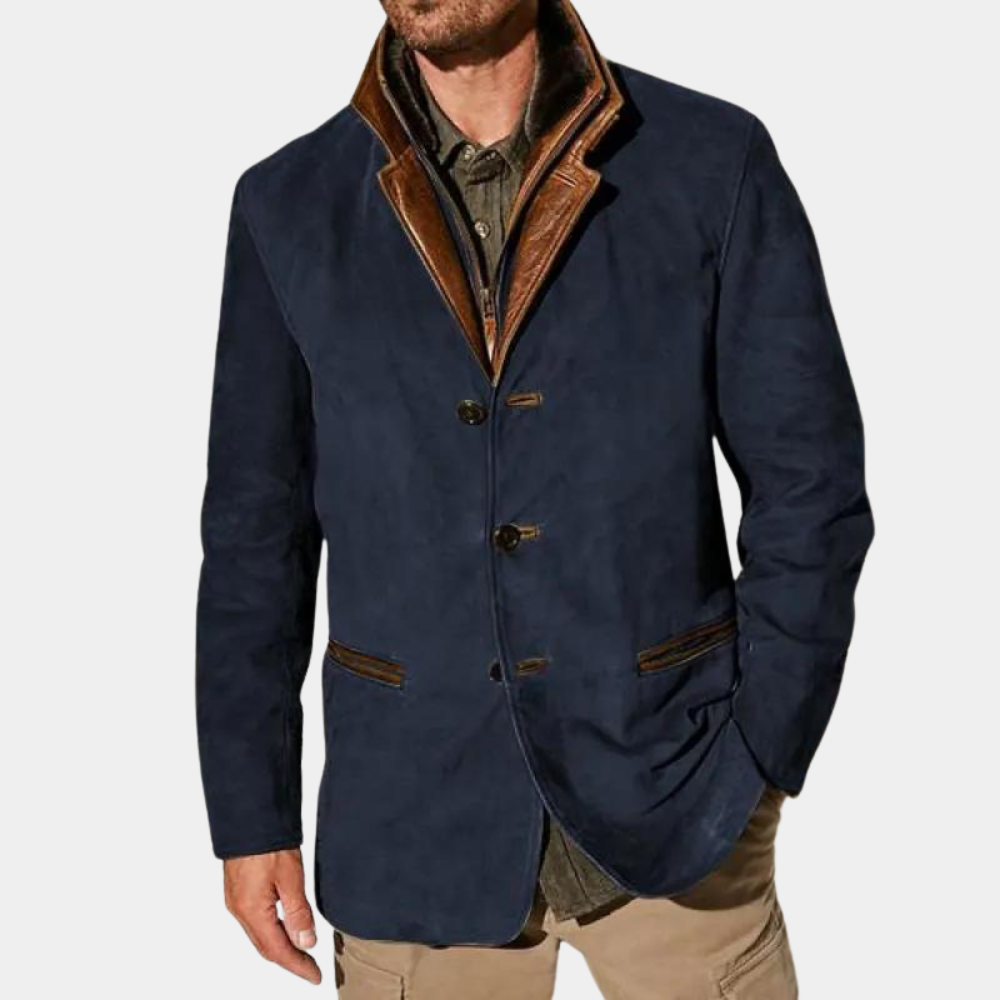 Elegante giacca da uomo per la mezza stagione