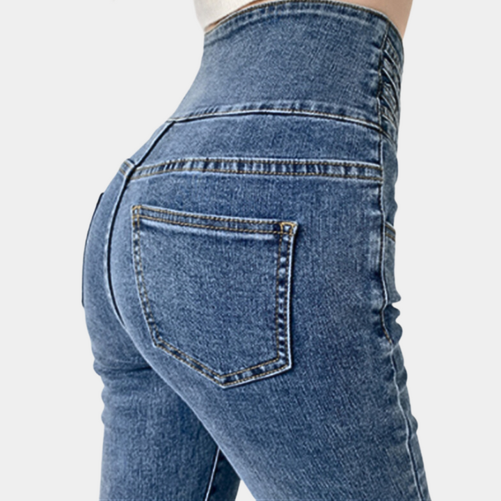 Jeans da donna a vita alta