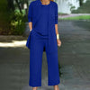 Elegante tailleur a tre pezzi per donna