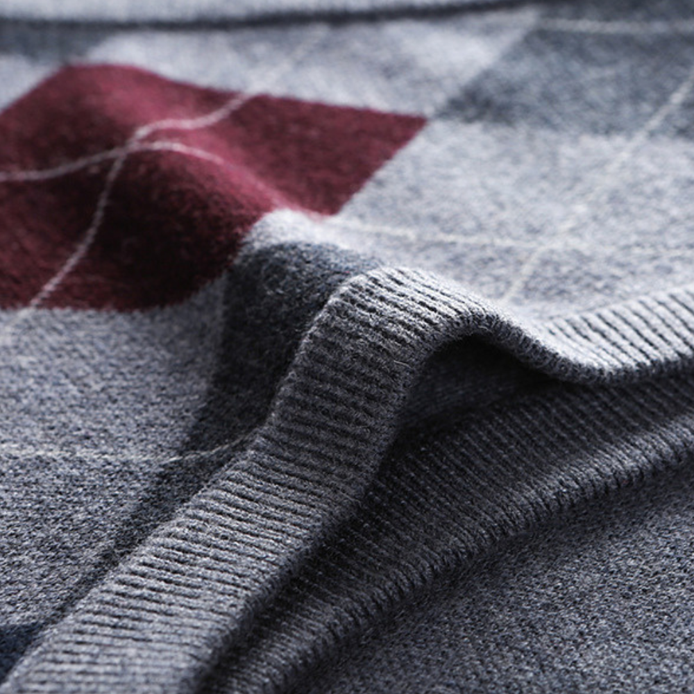 Maglione senza maniche con scollo a V