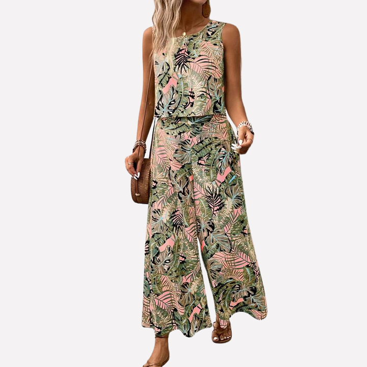 Conjunto completo de dos piezas para mujer