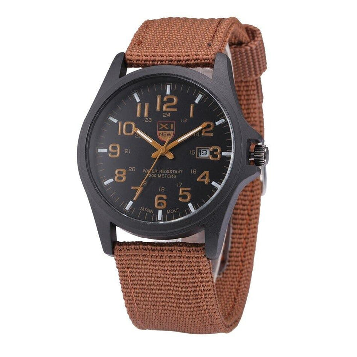 Robusto orologio di stile militare