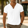 Camicia classica da uomo con scollo a V