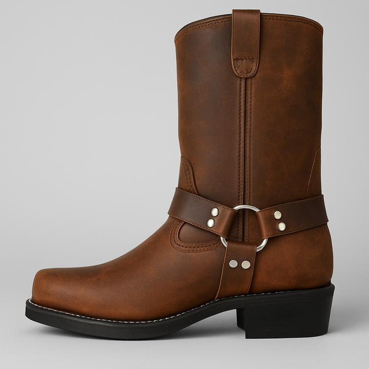Stivali da cowboy da donna resistenti in stile vintage