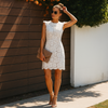 Elegante abito in pizzo