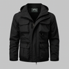 Cappotto impermeabile da uomo in stile militare