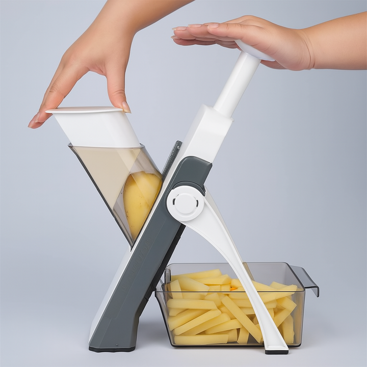 Affettaverdure e Grattugia in Acciaio Inox