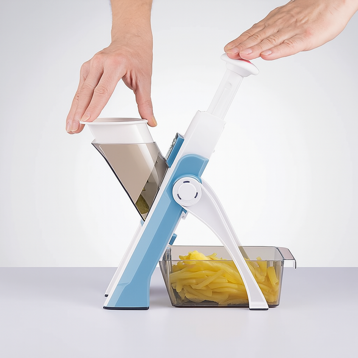 Affettaverdure e Grattugia in Acciaio Inox