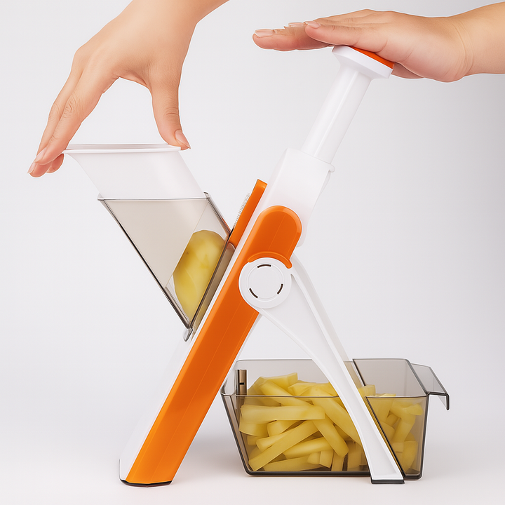 Affettaverdure e Grattugia in Acciaio Inox