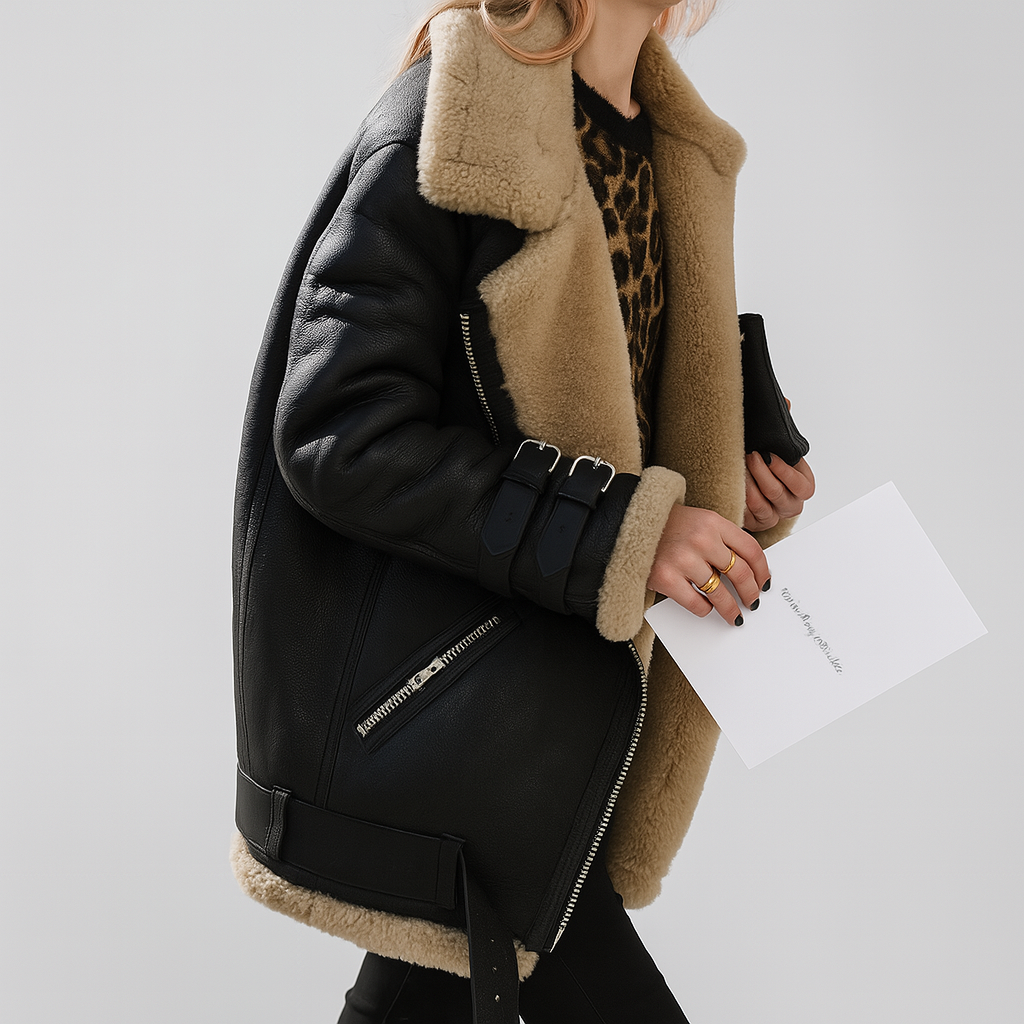 Cappotto da aviatore da donna