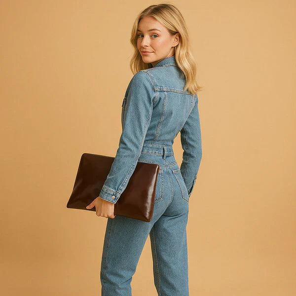 Tuta in denim da donna