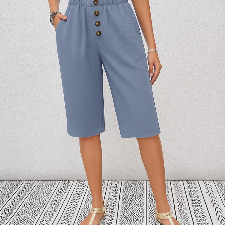 Pantaloni harem larghi a vita alta da donna