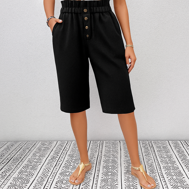 Pantaloni harem larghi a vita alta da donna