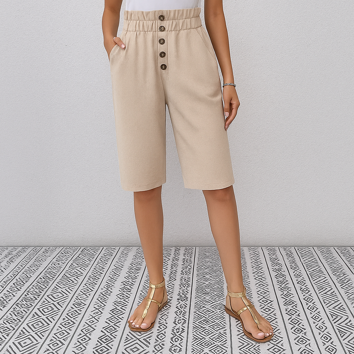 Pantaloni harem larghi a vita alta da donna