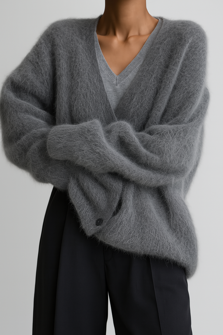 Cardigan da donna in cashmere di lusso