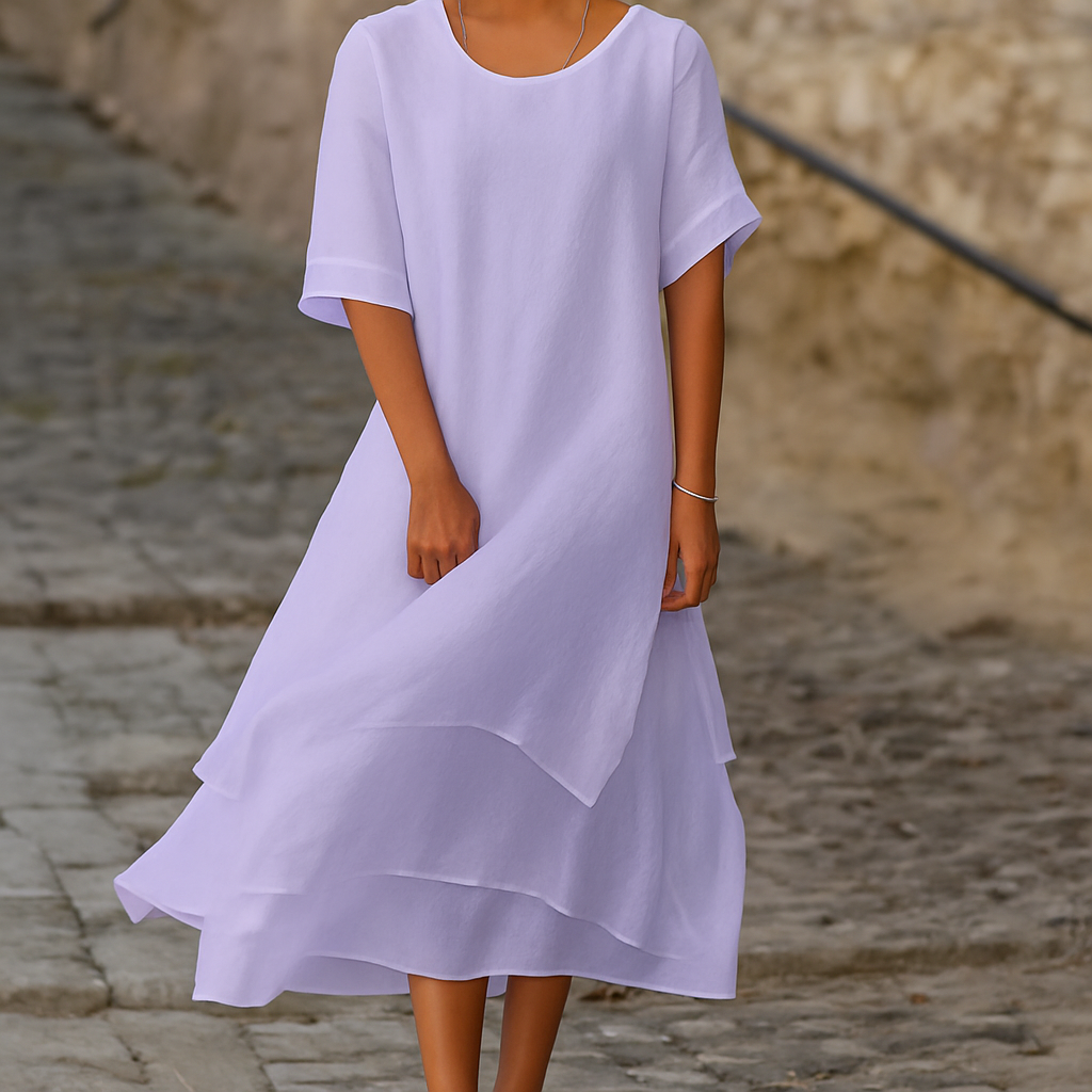 Abito chic con spacchi Eleganza moderna senza sforzo