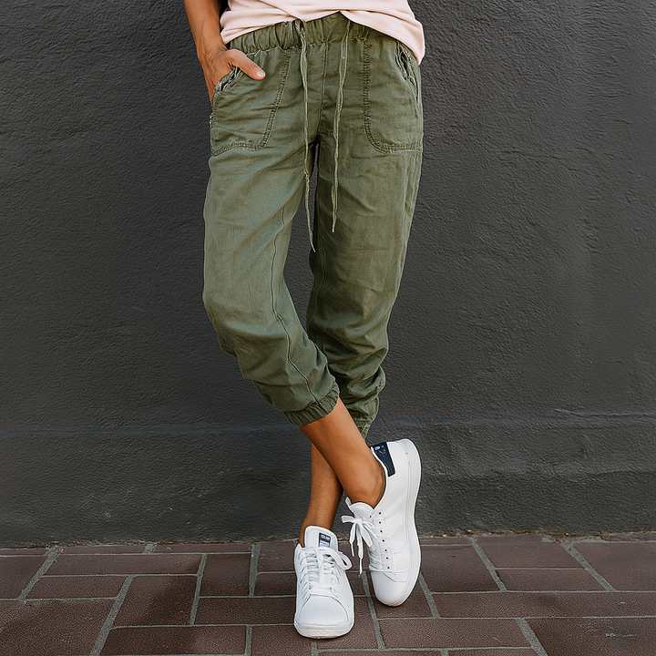 Pantaloni cargo eleganti da donna