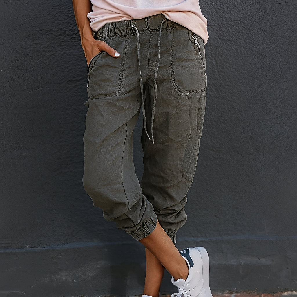 Pantaloni cargo eleganti da donna