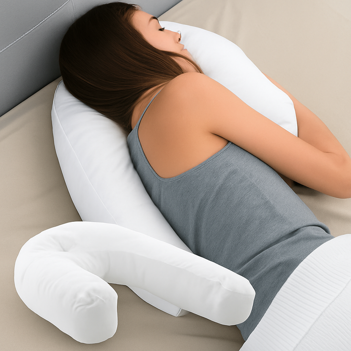 Cuscino Ergonomico per Chi Dorme di Lato
