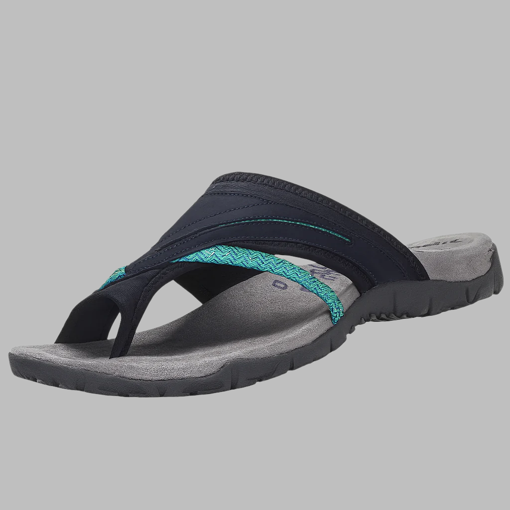 Sandali comfort con cinturino incrociato