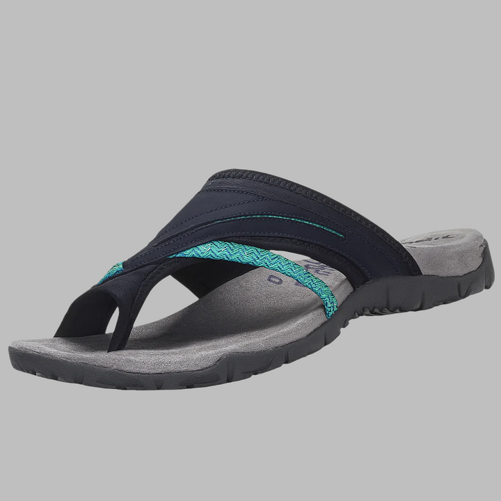 Sandali comfort con cinturino incrociato