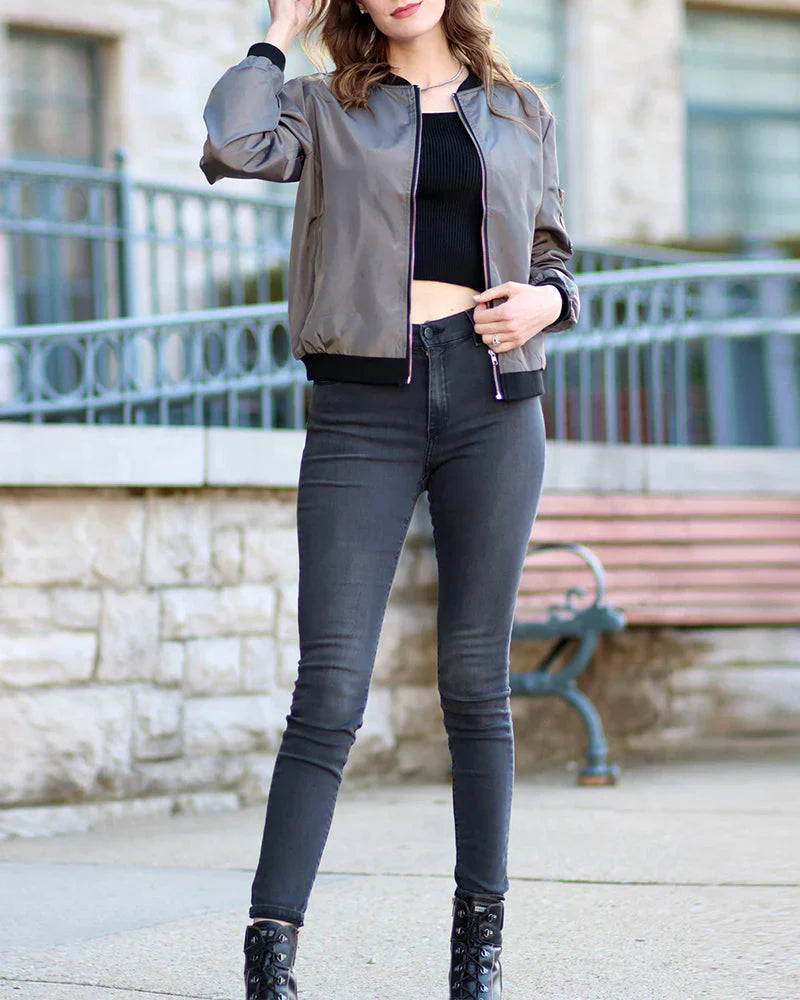Giubbotto bomber classico da donna