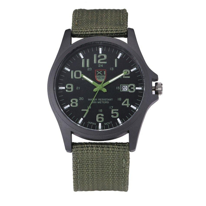 Robusto orologio di stile militare